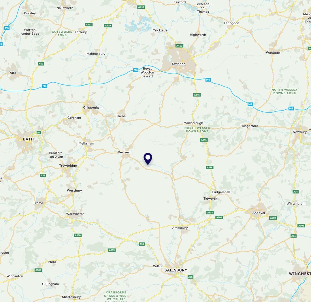 Map of Wiltshire
